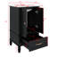 Ensemble de meuble-lavabo 20 po style rétro