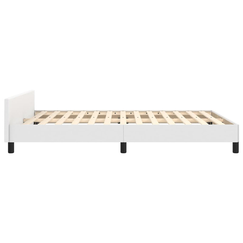 Klementina Bed, White, Super King (6')