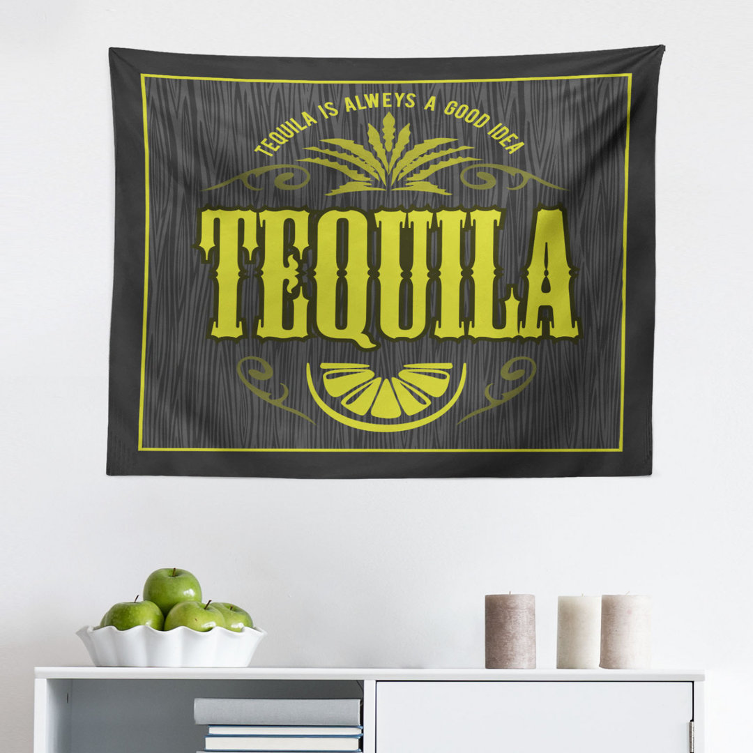 Wandteppich Tequila