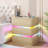 3-Drawer Nightstand With Charging Station And Motion Sensor Rgb Light, Curved Profile Design, No Assembly Required-928157980