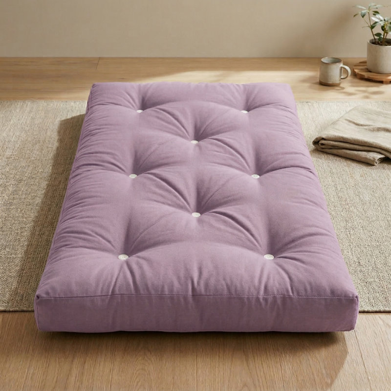 15cm Futon Mattress Futon  Mattress, Lilac, 1 Seater 88x193cm