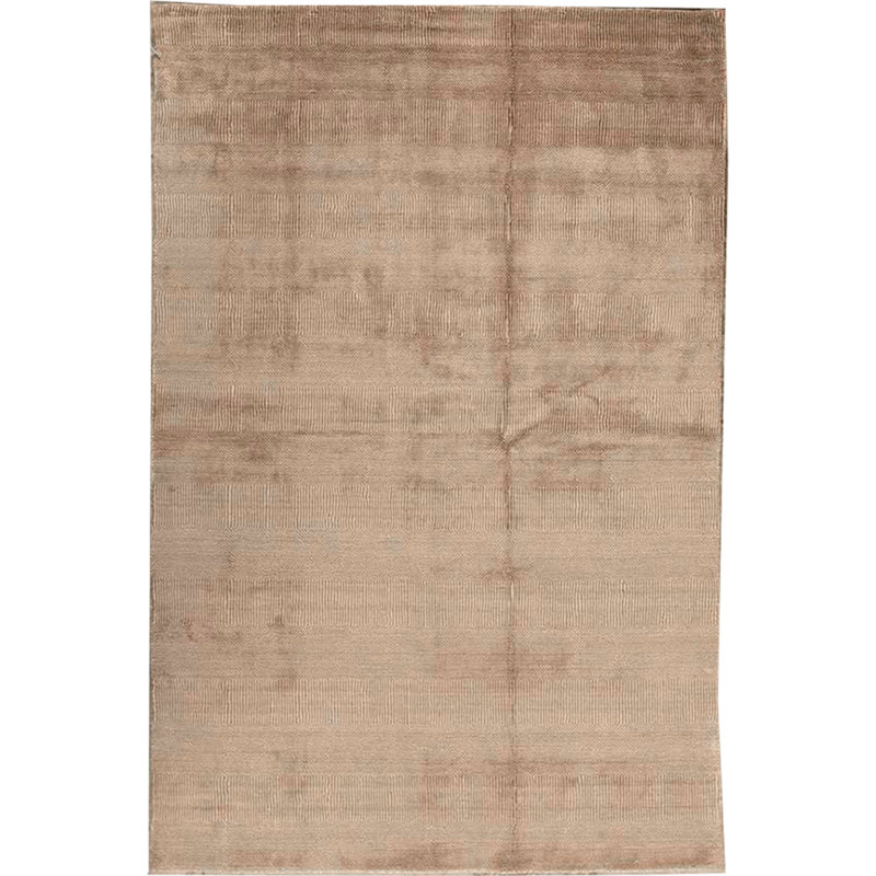 Wool Area Rug in Beige, Rectangle 5'9" x 8'9"