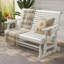 Fauteuil coulissant pour deux personnes en bois massif-876215948