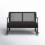 Calvin Two-Seat Rocking Bench With Cushion-743405318