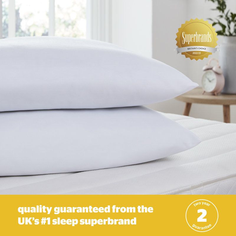 Silentnight Essential Pillows - 2 Pack