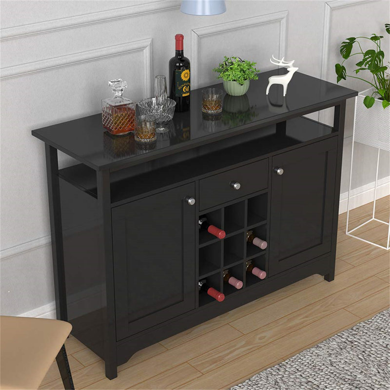 Aajah 116cm Sideboard, Black