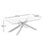 Table basse rectangulaire avec plateau en verre-668318233