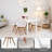 Set Of Four Dining Chairs With Wooden Legs For Kitchen And Dining Room-1648022267