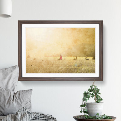 Sailing Boats - Picture Frame Graphic Art