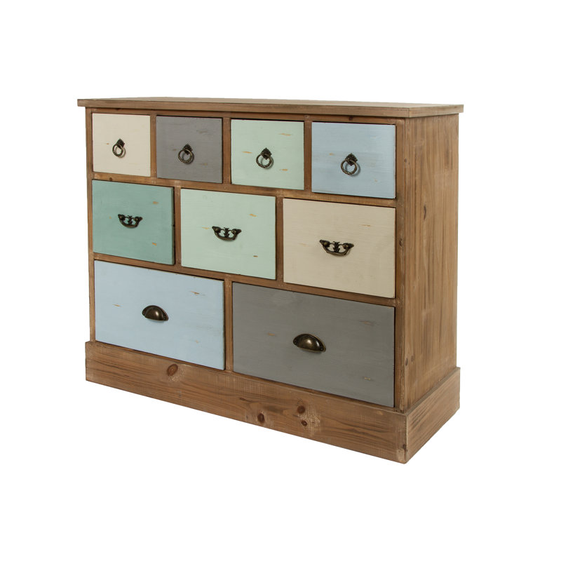 Tacoma 90cm W 9 - Drawer Chest of Drawers