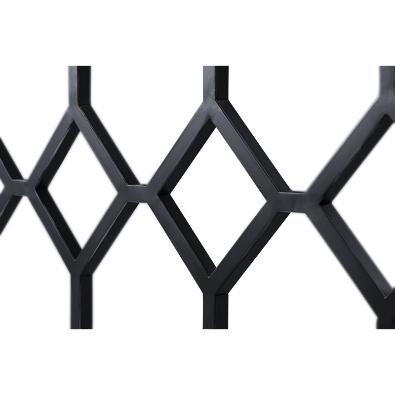 Napoleon Large Console (72"L), Flat Black, Carrera Marble