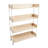 4-Tier Book Storage Rack
