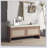 PP Rattan Storage Bench with Cushion, Faux Rattan Shoe Cabinet with 2 Doors, Mid-Century Modern Wood Entryway Seat, for Bedroom, Hallway, Mudroom