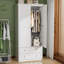 Ensemble de chambre à coucher 2 pièces avec grand lit-1839292315-1839292305