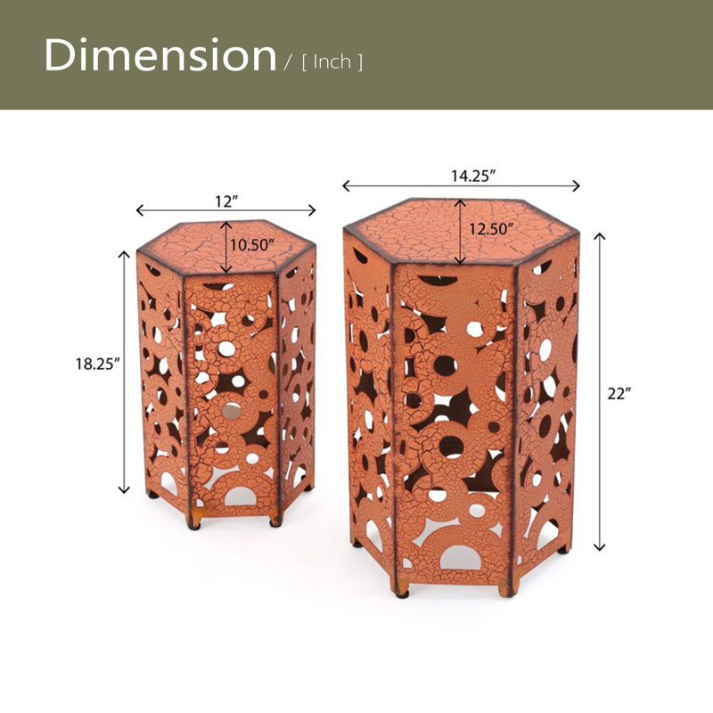Table d'appoint, Orange