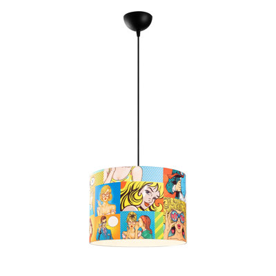 1 - Light Black Single Pendant