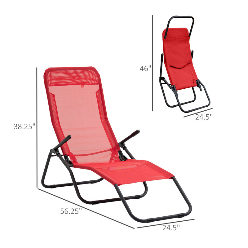 Chaise longue à bascule Sling