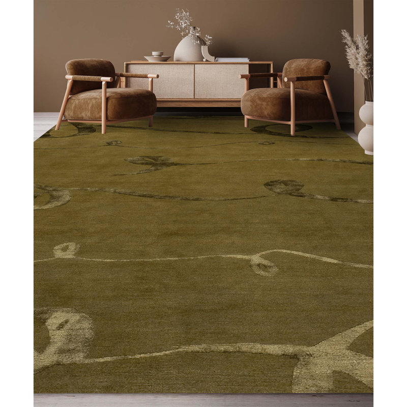 Abstract Area Rug, Rectangle 6' x 9'