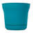 Saturn Traditional Plastic Indoor/Outdoor Round Planter with Saucer-288739314-288739307