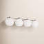 Éclairage pour meuble-lavabo à 4 lumières à intensité variable Ansley-94393102