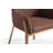 Boaman 18'' H Upholstered Metal Armchair-674447694-721791095