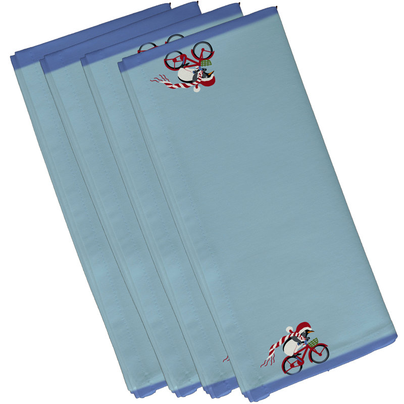 Ensemble de serviettes de table 4 pièces, L 18 po x L 18 po