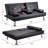 70 " Faux Leather Convertible Sofa