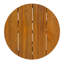 Table d'appoint ronde en acacia