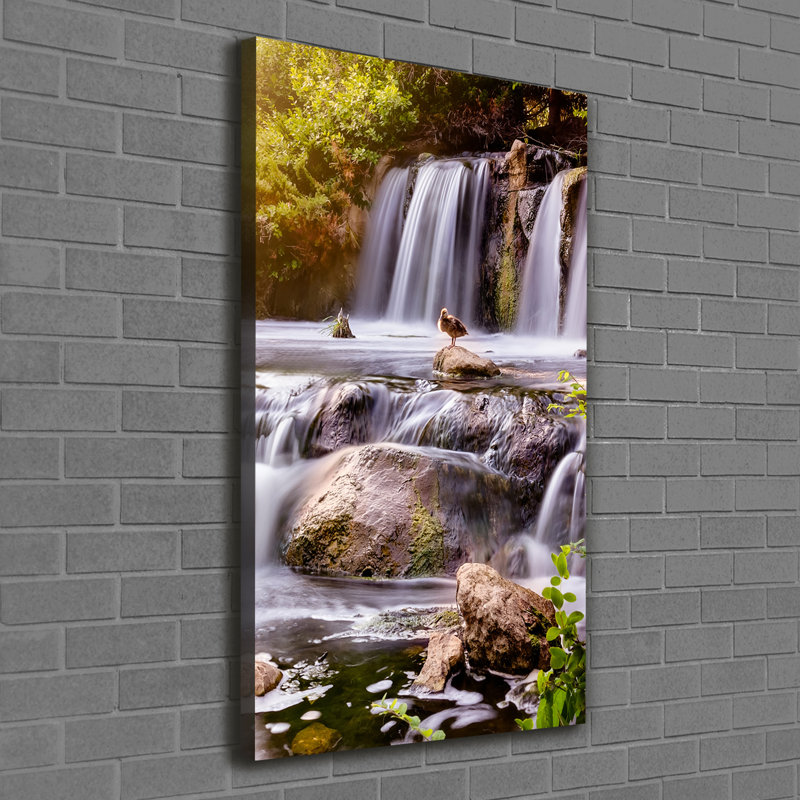 Waterfall - Wrapped Canvas Print