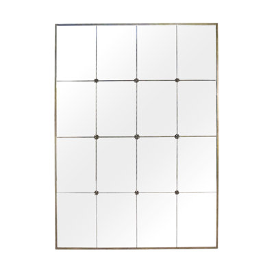 Franco Rectangle Metal Mirror