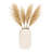 Decorative Textured Ceramic Table Vase for Living Room Accent - Modern Oval Flower Vase for Office Display and Home Decor-86749036-86749037
