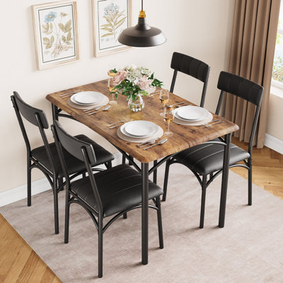 Tayden 4 - Person Dining Set