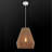 Grant 1 - Light Orange Single Pendant
