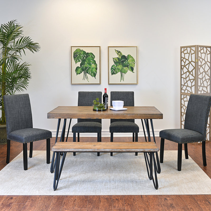 6 Pieces Dining Table Sets