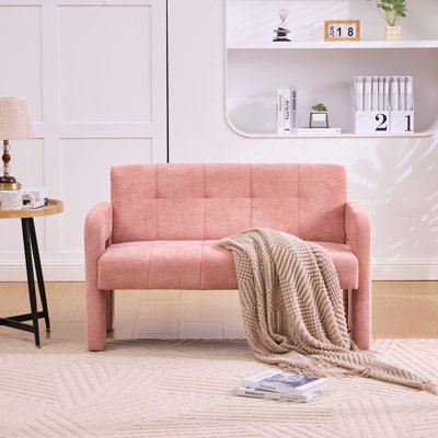 Canapé de loisir moderne avec accoudoirs doubles pour salon et chambre à coucher