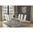 Antietam Glass Top Metal Base Dining Table-20304854