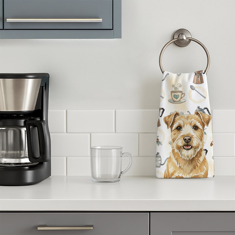 Serviette de cuisine Wheaten Norfolk Terrier, Wheaten Norfolk Terrier