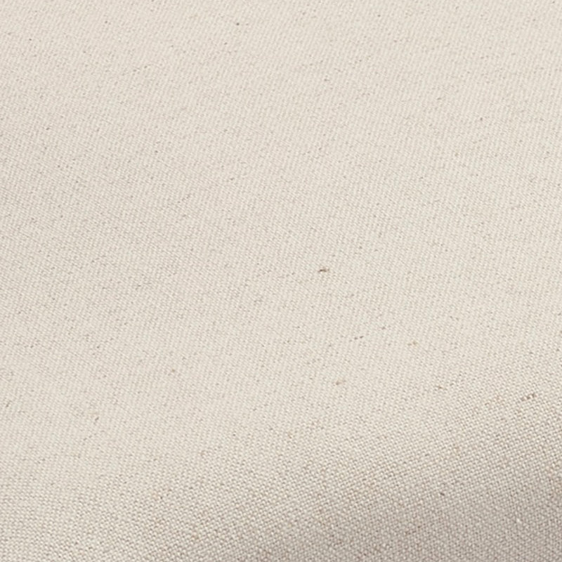 Chaise de salle à manger sculptée classique de style Louis avec revêtement en lin de coton, ensemble de 2