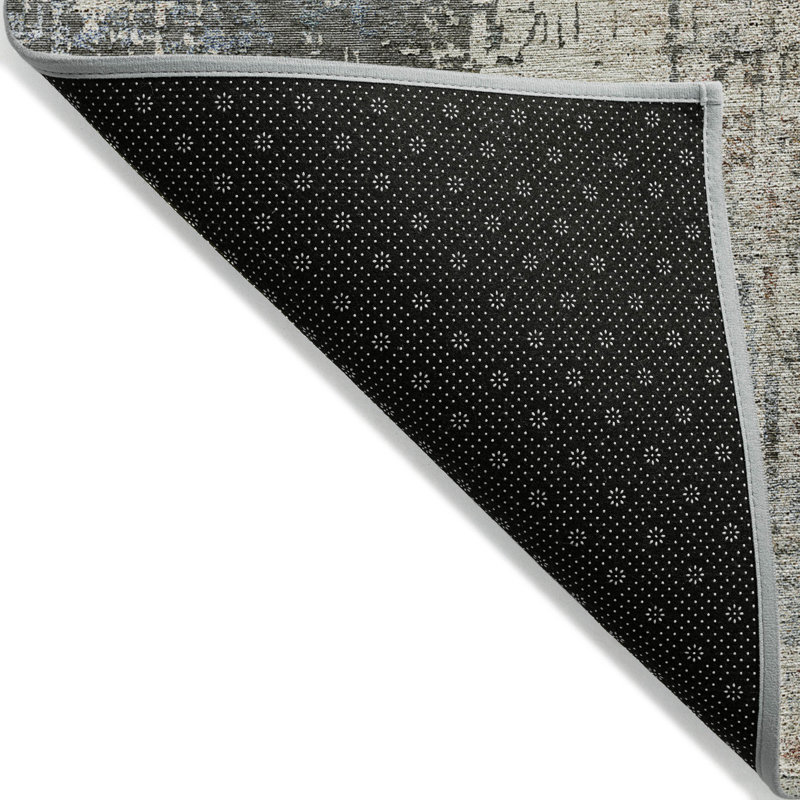 Lummus Washable Abstract Indoor / Outdoor Rug, Rectangle 9' x 12'