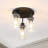 Ayva Glass Semi Flush Mount