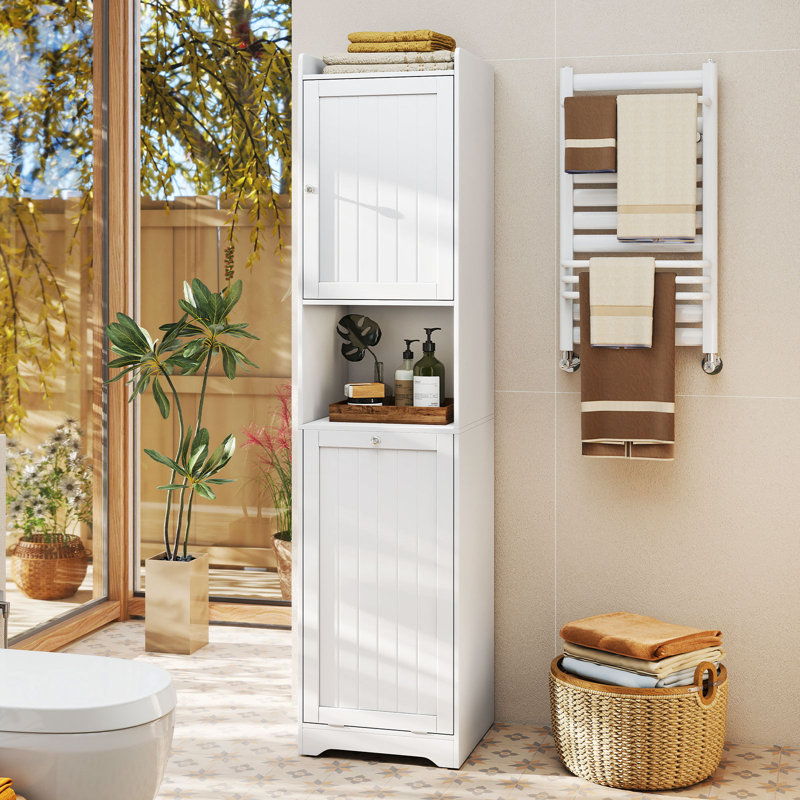 Freestanding Linen Cabinet