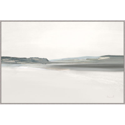 Fog Impressions - Large Framed Painting Canvas