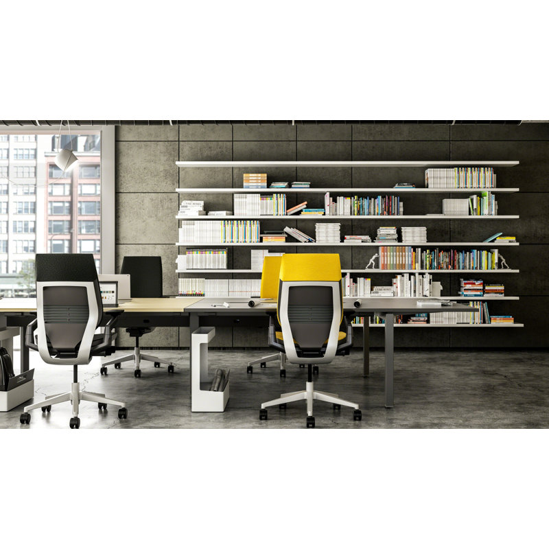 Steelcase Gesture Task Chair, Olivine, Light, Carpet