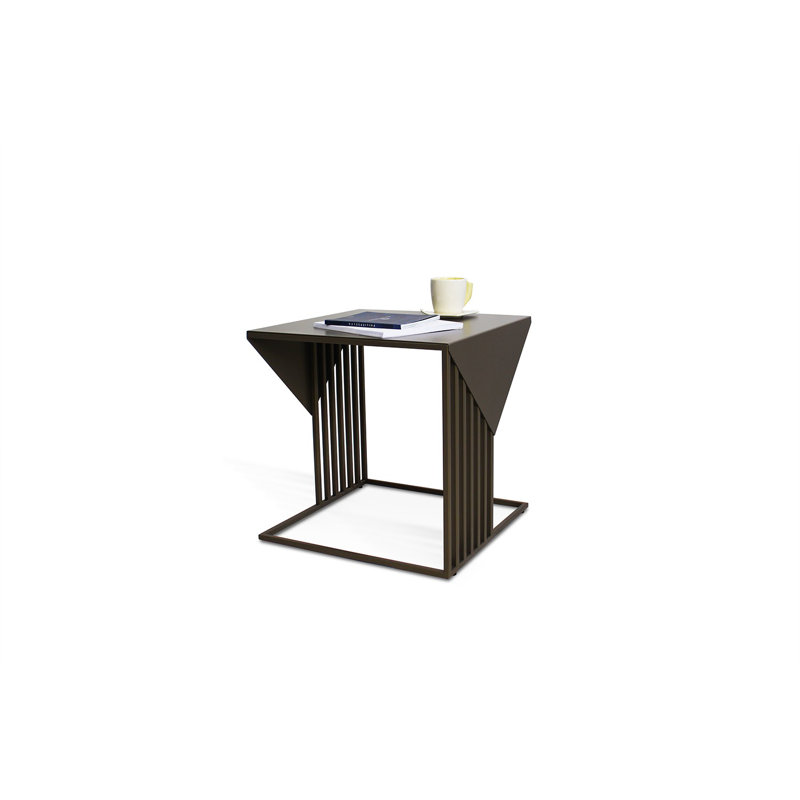 Damarieon Frame End Table, Brown