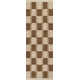 Freya Checkered Hand Woven Wool Rug