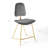 Modway Ponder Performance Velvet Bar Stool-48366011-48366789