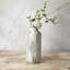 Embossed Leaves Ceramic Table Vase