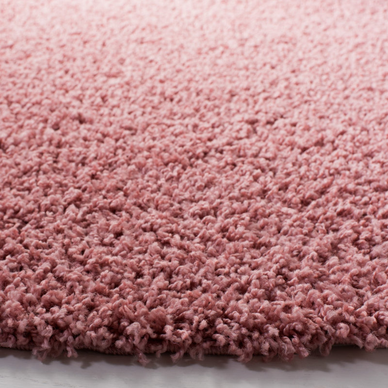 Schwanke Shag Performance Solid Color Rug, Rectangle 5'3" x 7'6"