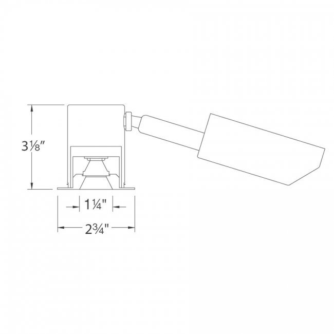 LEDme® 2'' White LED Recessed Trim, 4000K