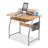 Metal Base Computer Desk